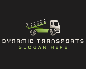 Truck Vehicle Transportation logo design