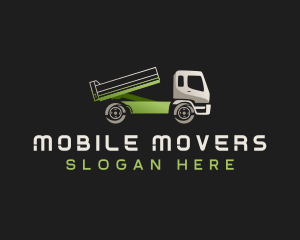 Truck Vehicle Transportation logo design