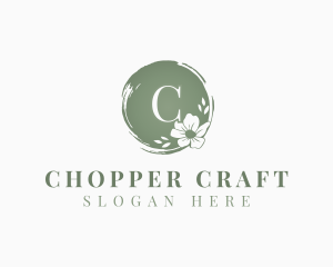 Floral Craft Wedding Event logo design