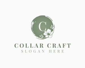 Floral Craft Wedding Event logo design