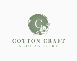 Floral Craft Wedding Event logo design