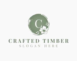 Floral Craft Wedding Event logo design