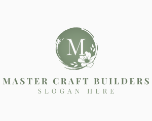 Floral Craft Wedding Event logo design