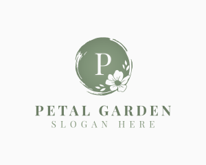 Floral Craft Wedding Event logo design