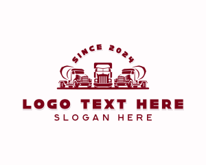 Concrete Mixer Truck Logo