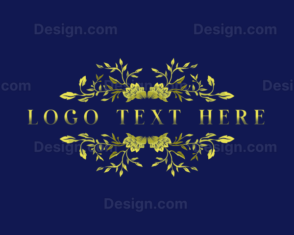 Floral Bouquet Organic Logo