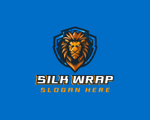 Gaming Shield Lion logo design