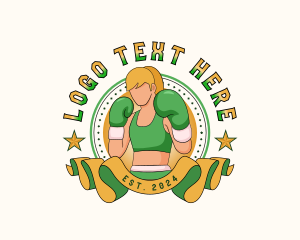 Female Boxer Gym logo