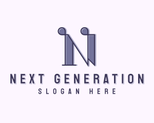 Law Firm Letter N logo design