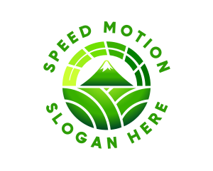 Green Mountain Tour logo design