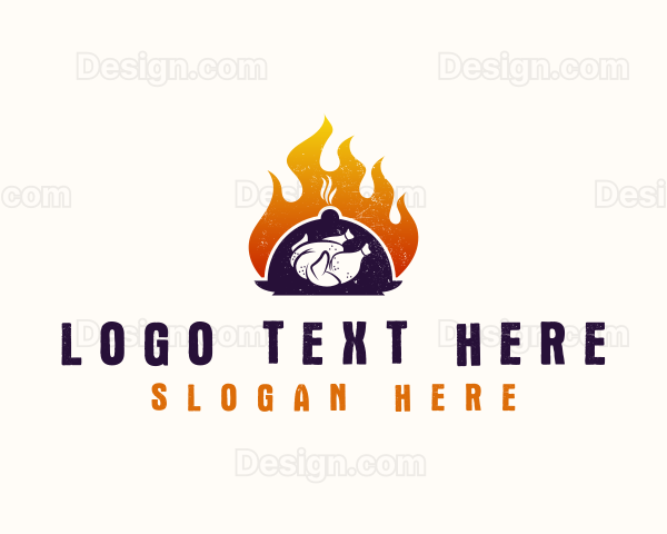 Flame Roast Chicken Logo