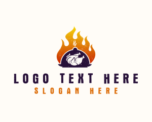 Flame Roast Chicken Logo