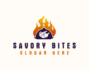 Flame Roast Chicken Logo