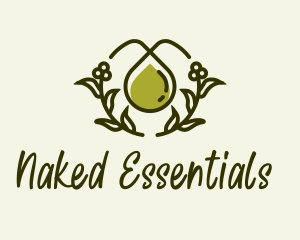 Natural Oil Therapy  logo design