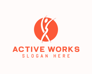 Yoga Fitness Lifestyle logo design