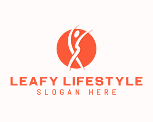 Yoga Fitness Lifestyle logo design