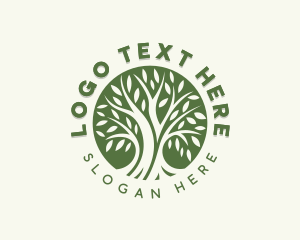 Eco Wellness Tree logo