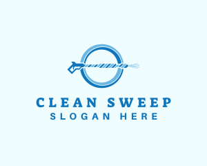 Industrial Cleaning Pressure Washer  logo design