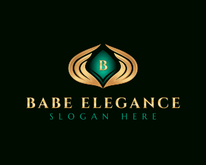 Elegant Premium Wings logo design