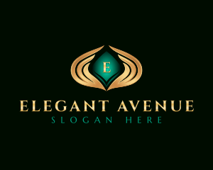 Elegant Premium Wings logo design