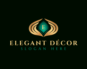 Elegant Premium Wings logo design