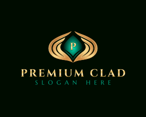 Elegant Premium Wings logo design