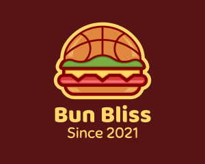 Basketball Burger Restaurant logo