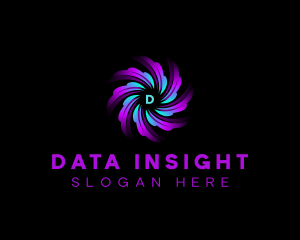 Tech Data Motion logo design