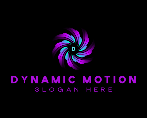 Tech Data Motion logo design