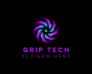 Tech Data Motion logo design