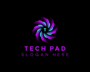 Tech Data Motion logo design