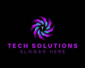 Tech Data Motion logo design