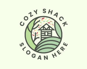 Cottage Tree Landscape  logo