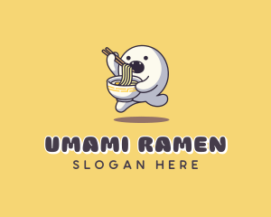 Monster Ramen Dining logo design