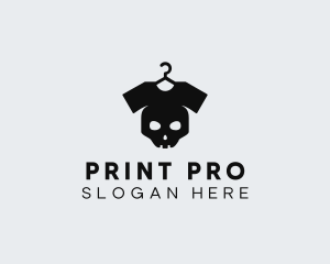 Skull Tshirt Clothing  logo design