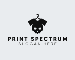 Skull Tshirt Clothing  logo design