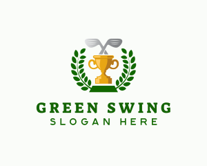 Golf Tournament Trophy logo