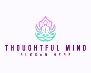 Holistic Healing Yoga logo design