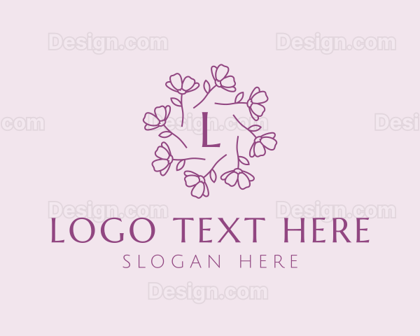 Flower Petal Garden Logo