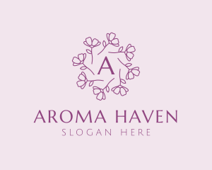 Flower Petal Garden logo design