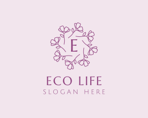 Flower Petal Garden logo design