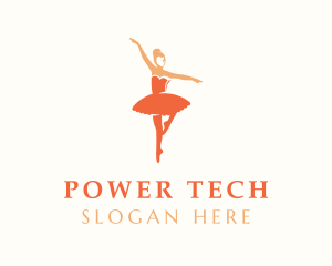 Tutu Ballet Dancing logo