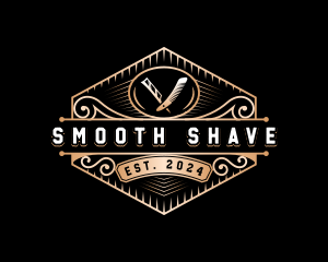 Razor Barber Stylist logo design