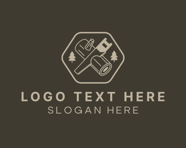 Log logo example 4
