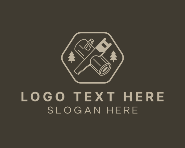 Log logo example 3