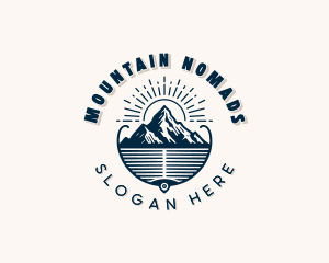 Outdoor Adventure Hiking logo design