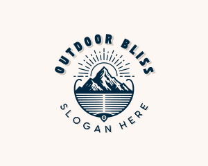 Outdoor Adventure Hiking logo design