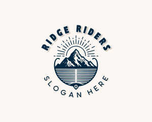 Outdoor Adventure Hiking logo design