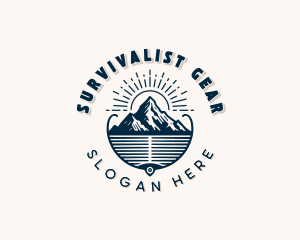 Outdoor Adventure Hiking logo design