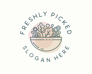 Salad Bowl Restaurant logo design